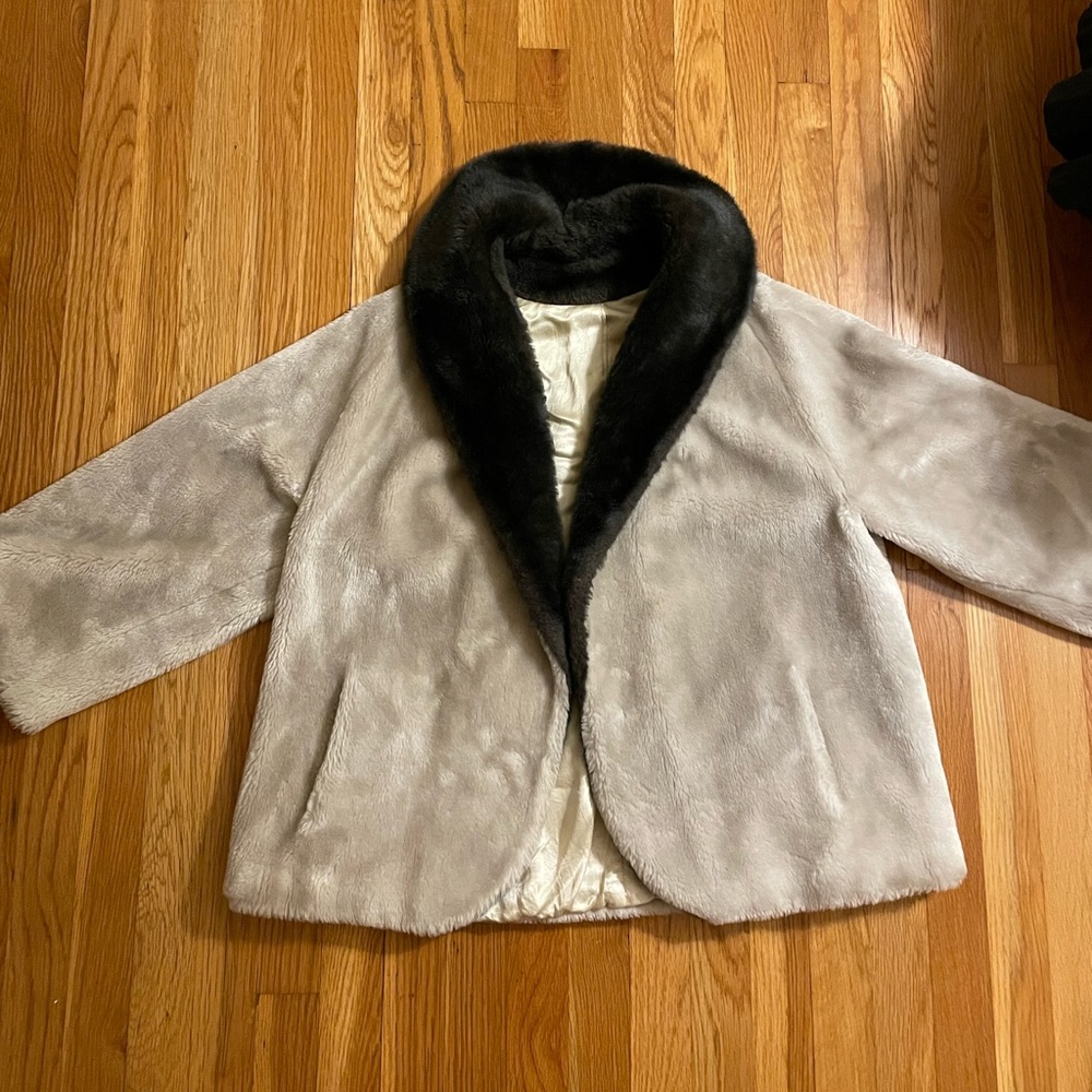 GUC Vintage Faux Fur Coat